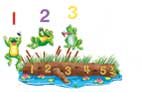 Educating CHildren|Preschool|Maths|growing|Five green and speckled frogs