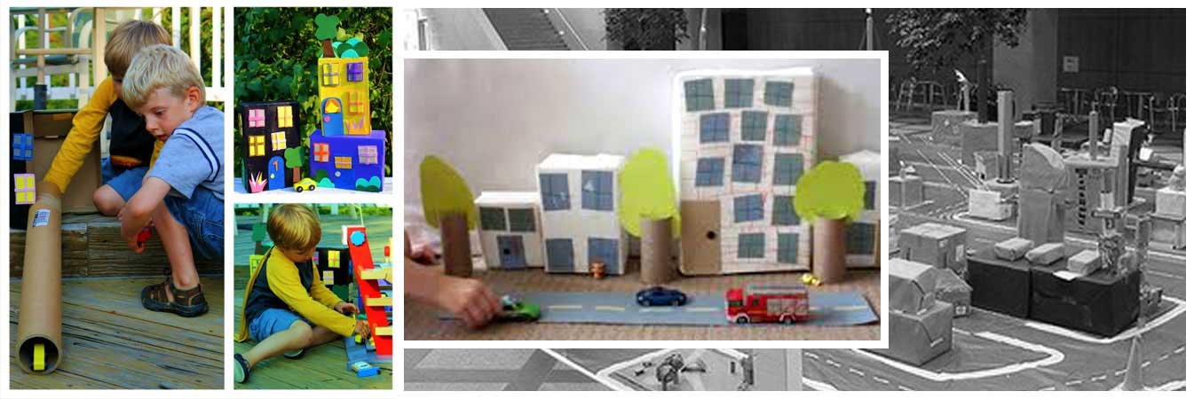 Educating CHildren|Preschool|Art|Homes|Box City