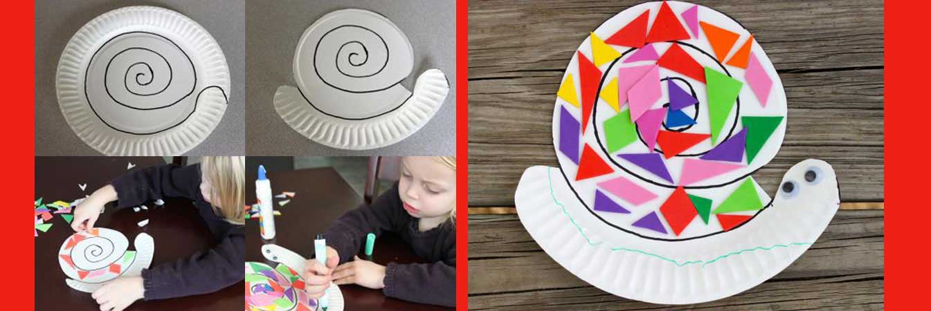 Educating CHildren|Preschool|Art|Homes|Snail