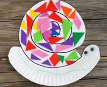Educating CHildren|Preschool|Art|Homes|Snail