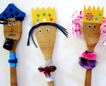 Educating CHildren|Preschool|Art|purim|Characters of Purim