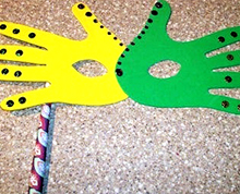 Educating CHildren|Preschool|Art|purim|Purim Masks