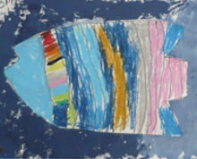 Educating CHildren|Preschool|Art|Water|Create a Rainbow Fish